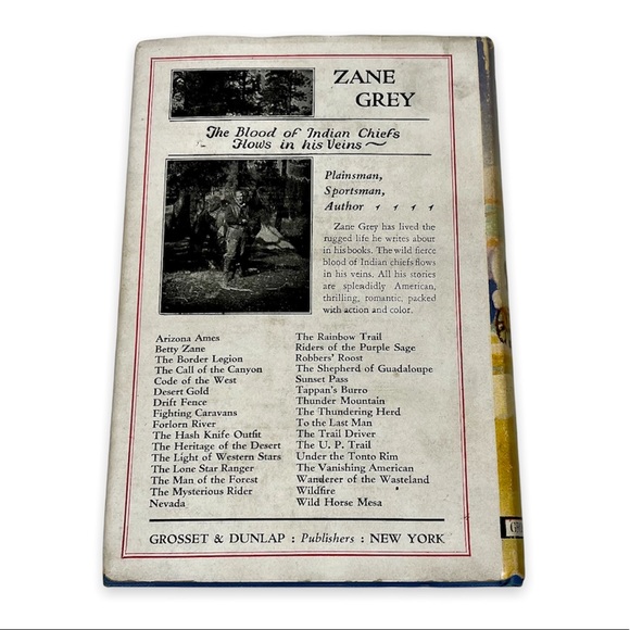 The Lost Wagon Train by Zane Grey Harper & Brothers Western Hardback 1936 - Picture 2 of 11